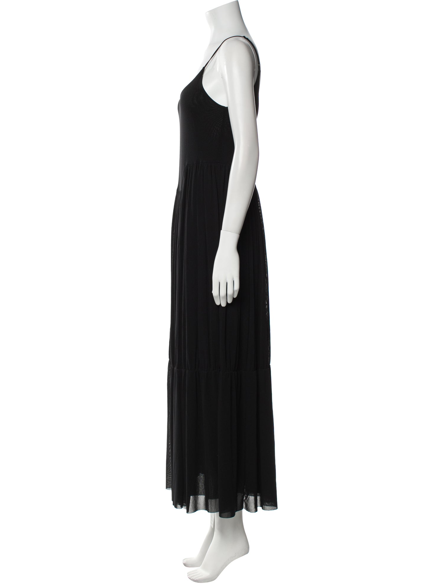 Vince Scoop Neck Long Dress