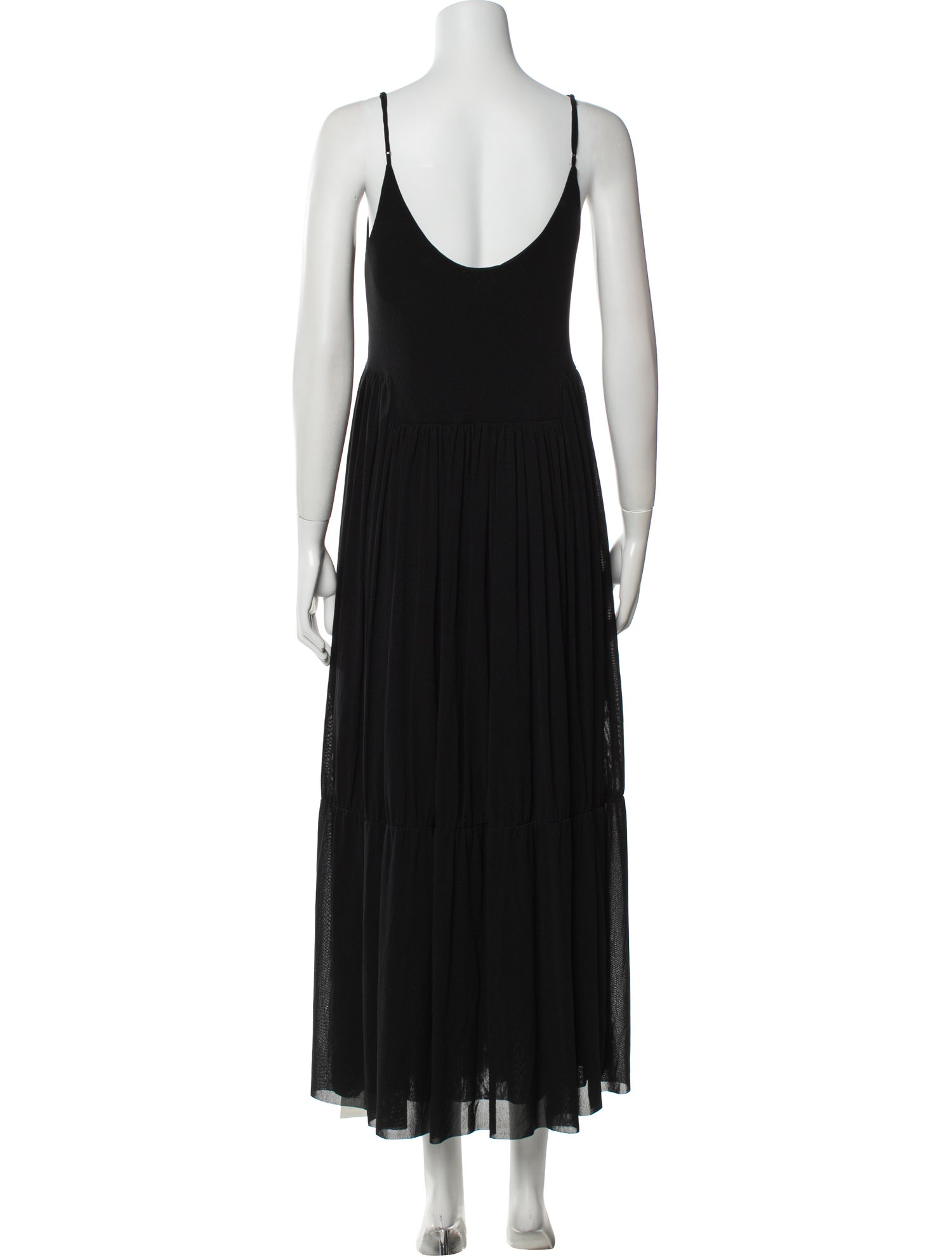 Vince Scoop Neck Long Dress
