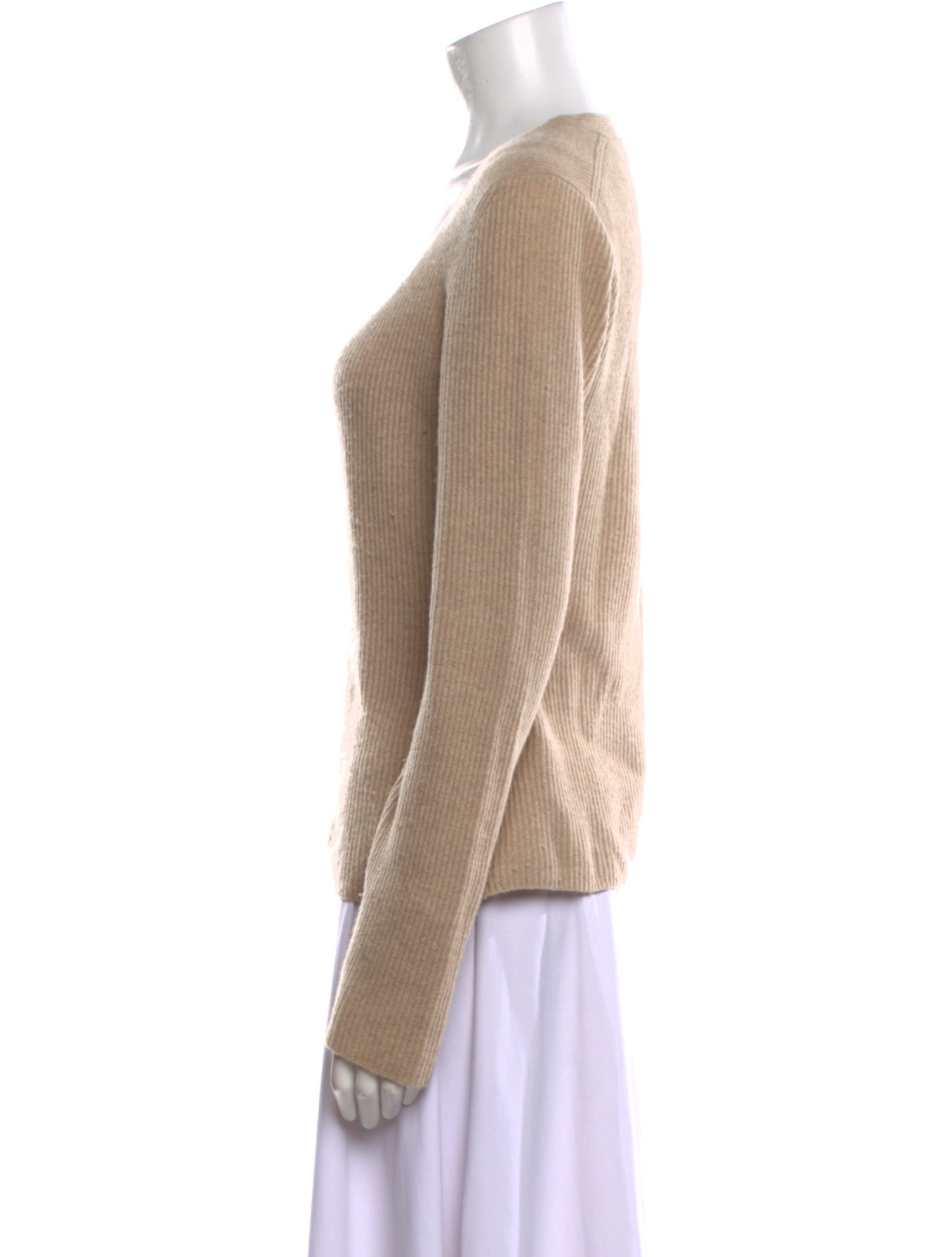 Vince Cashmere Square Neckline Sweater