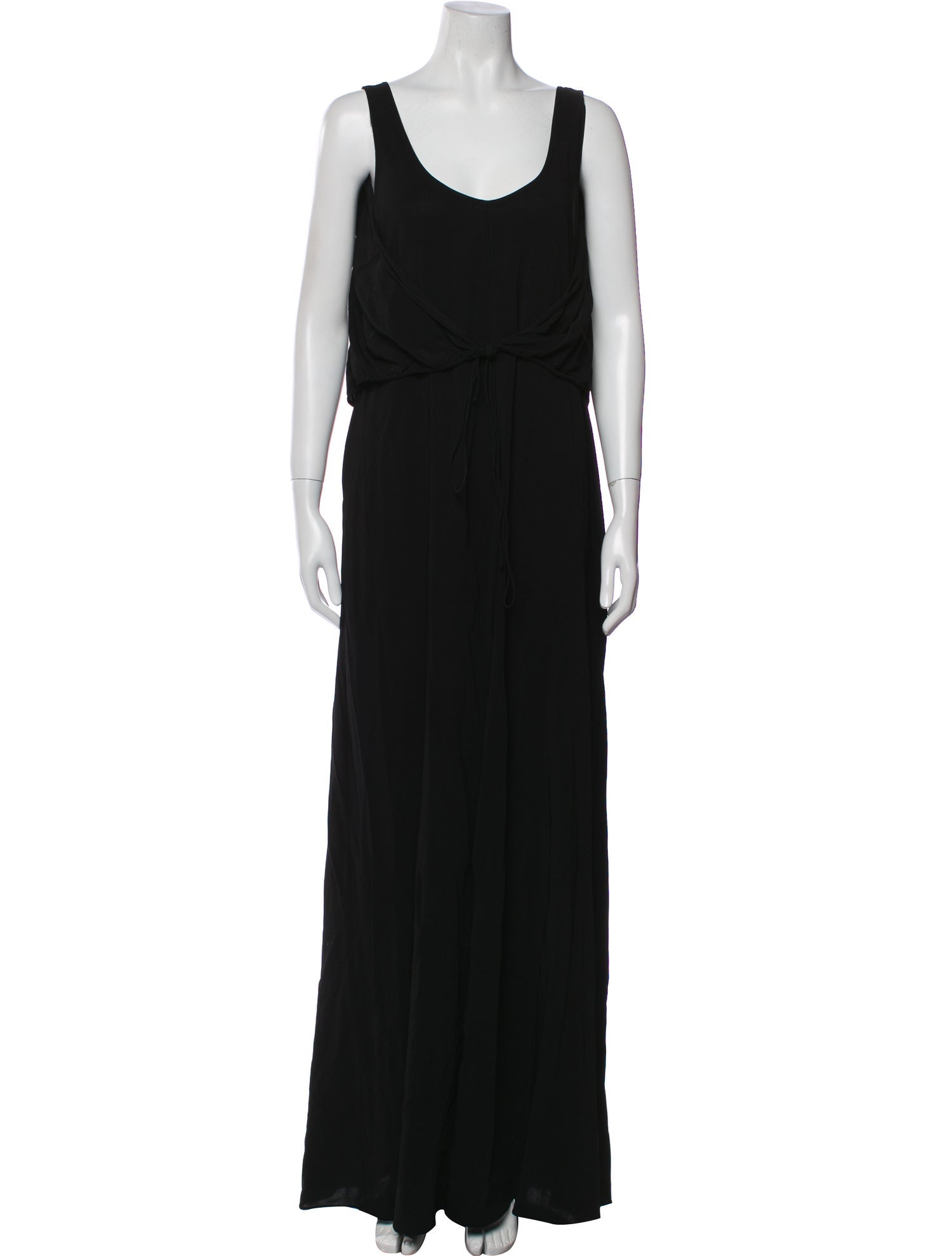 Vince Scoop Neck Long Dress