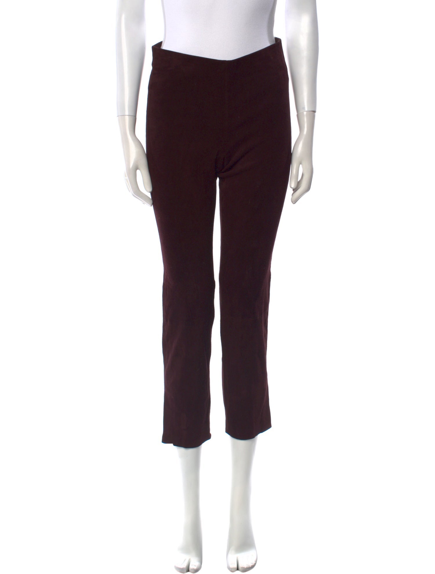 Vince Leather Skinny Leg Pants