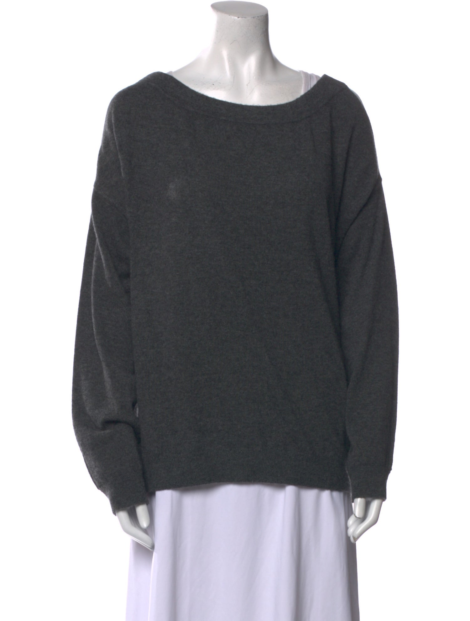 Vince Cashmere Bateau Neckline Sweater