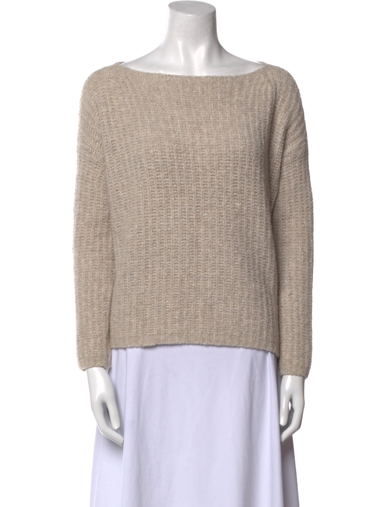 Vince Cashmere Bateau Neckline Sweater