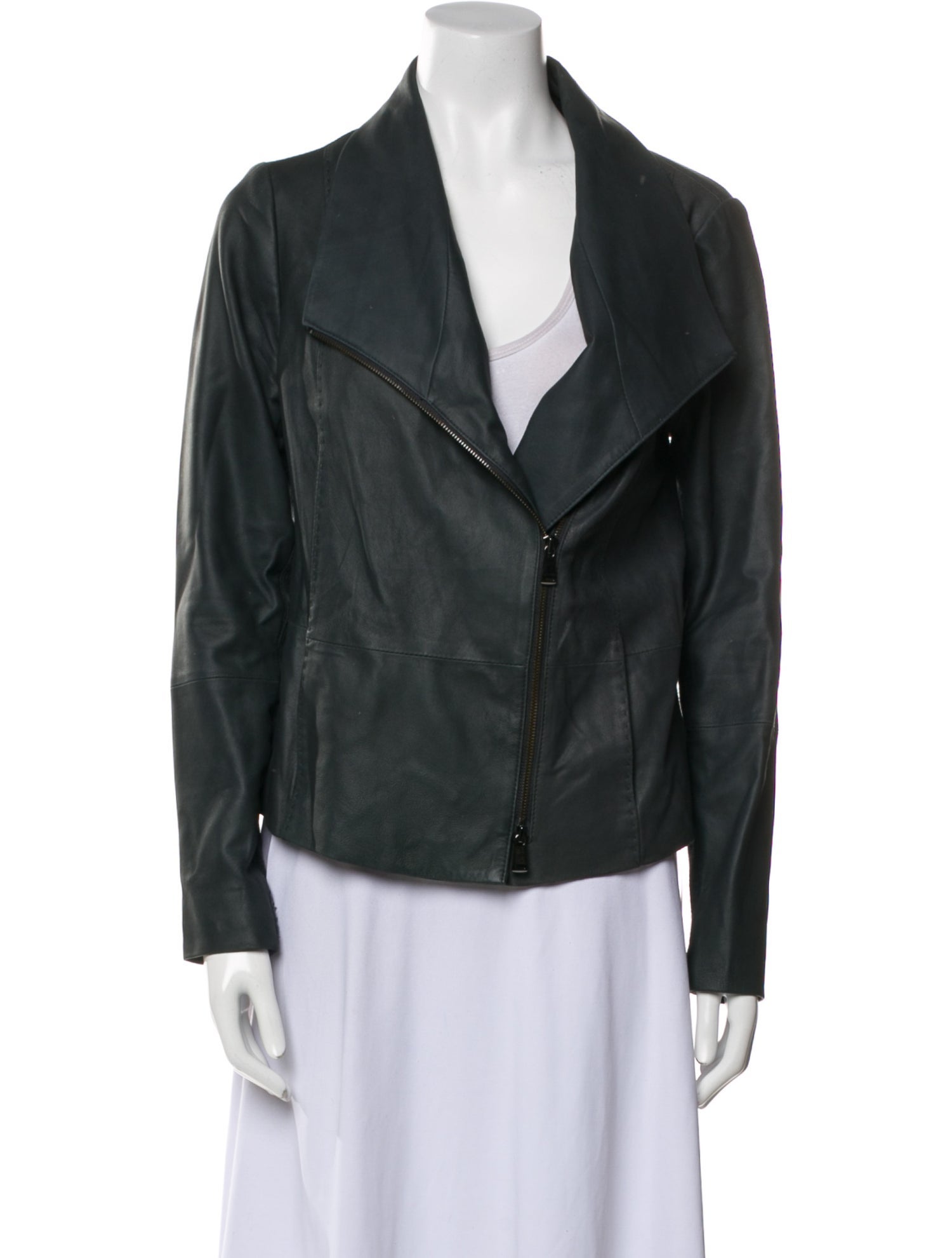 Vince Leather Biker Jacket