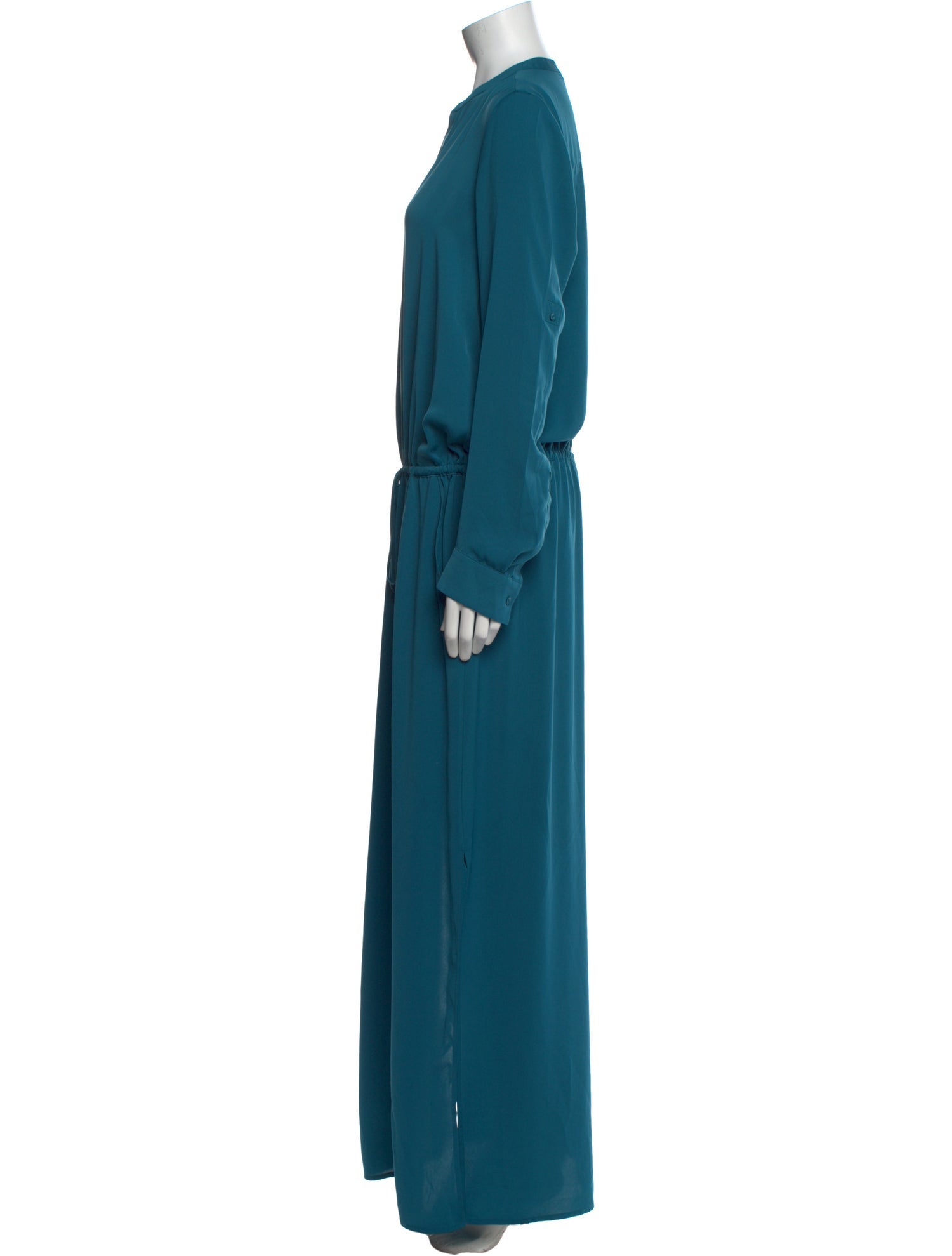 Vince V-Neck Long Dress