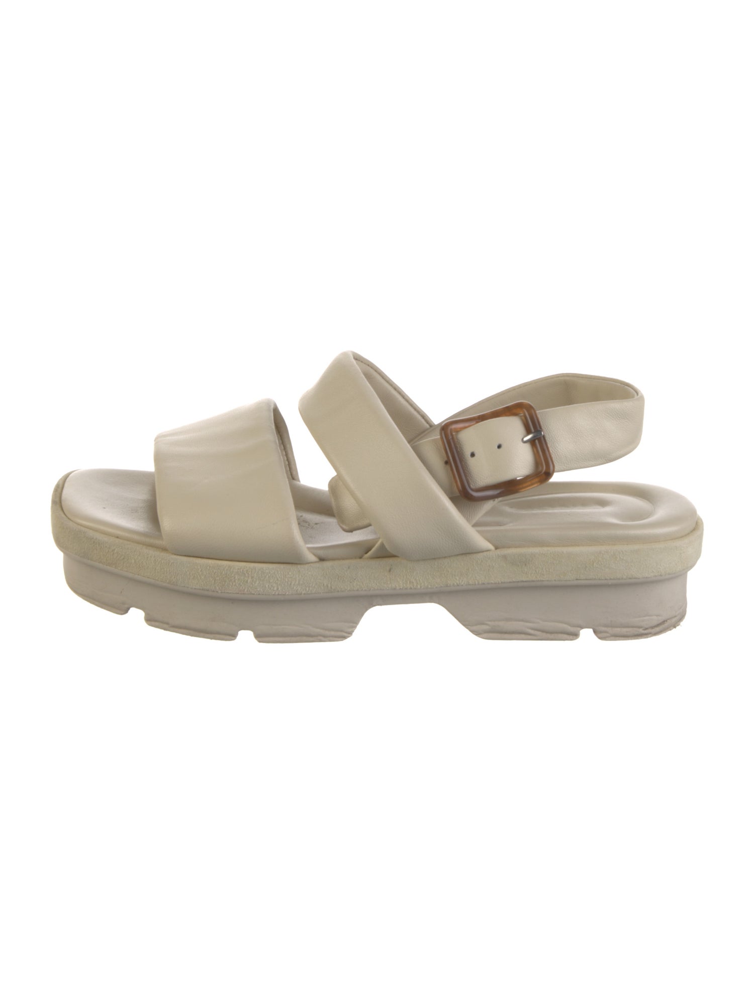 Vince Leather Slingback Sandals