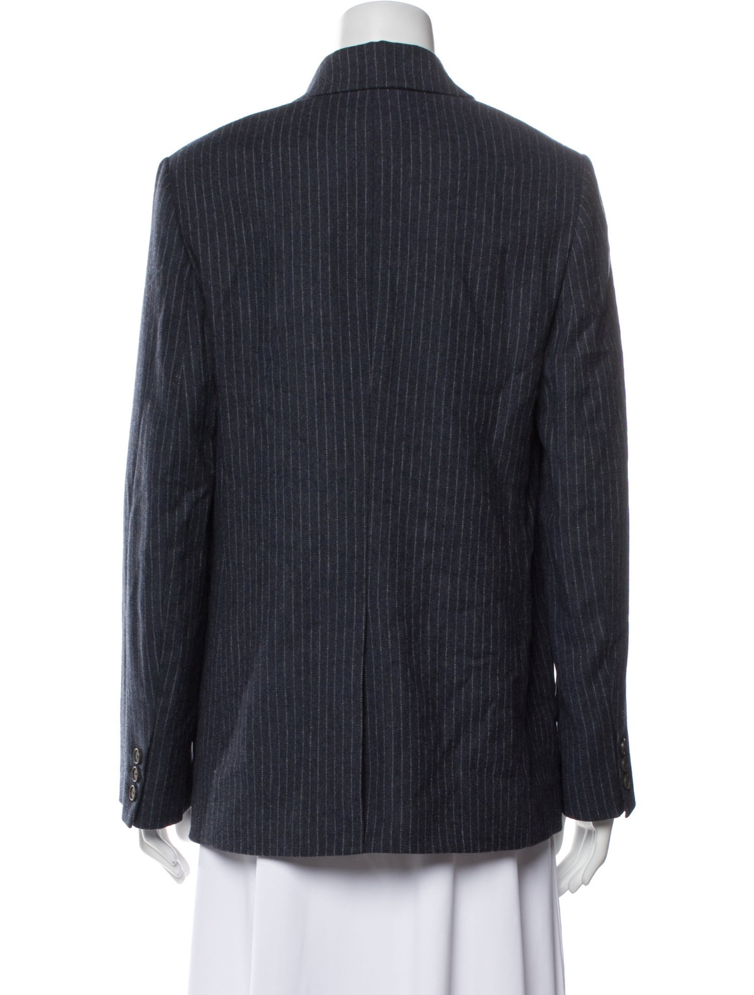 Vince Wool Striped Blazer