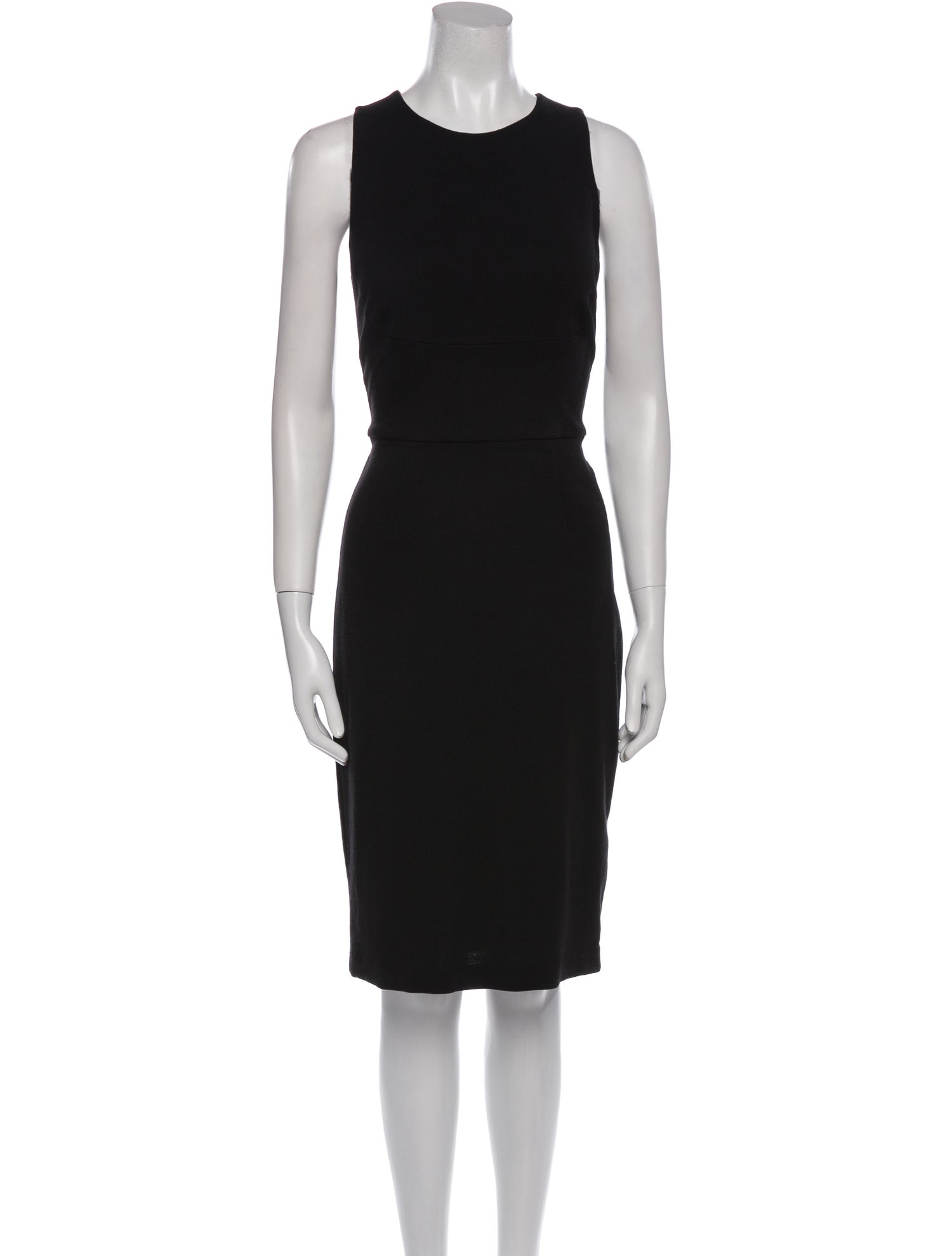 Vince Crew Neck Knee-Length Dress