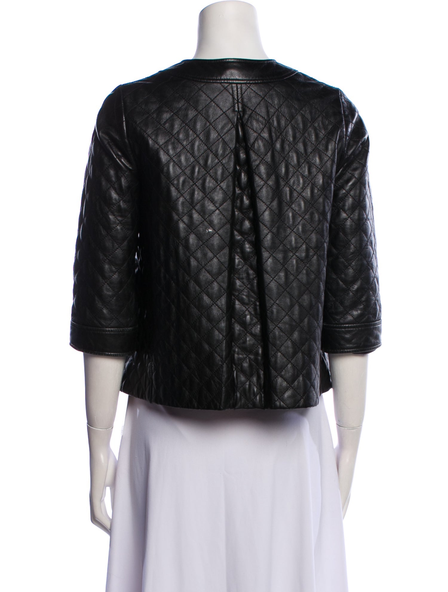 Vince Leather Evening Jacket