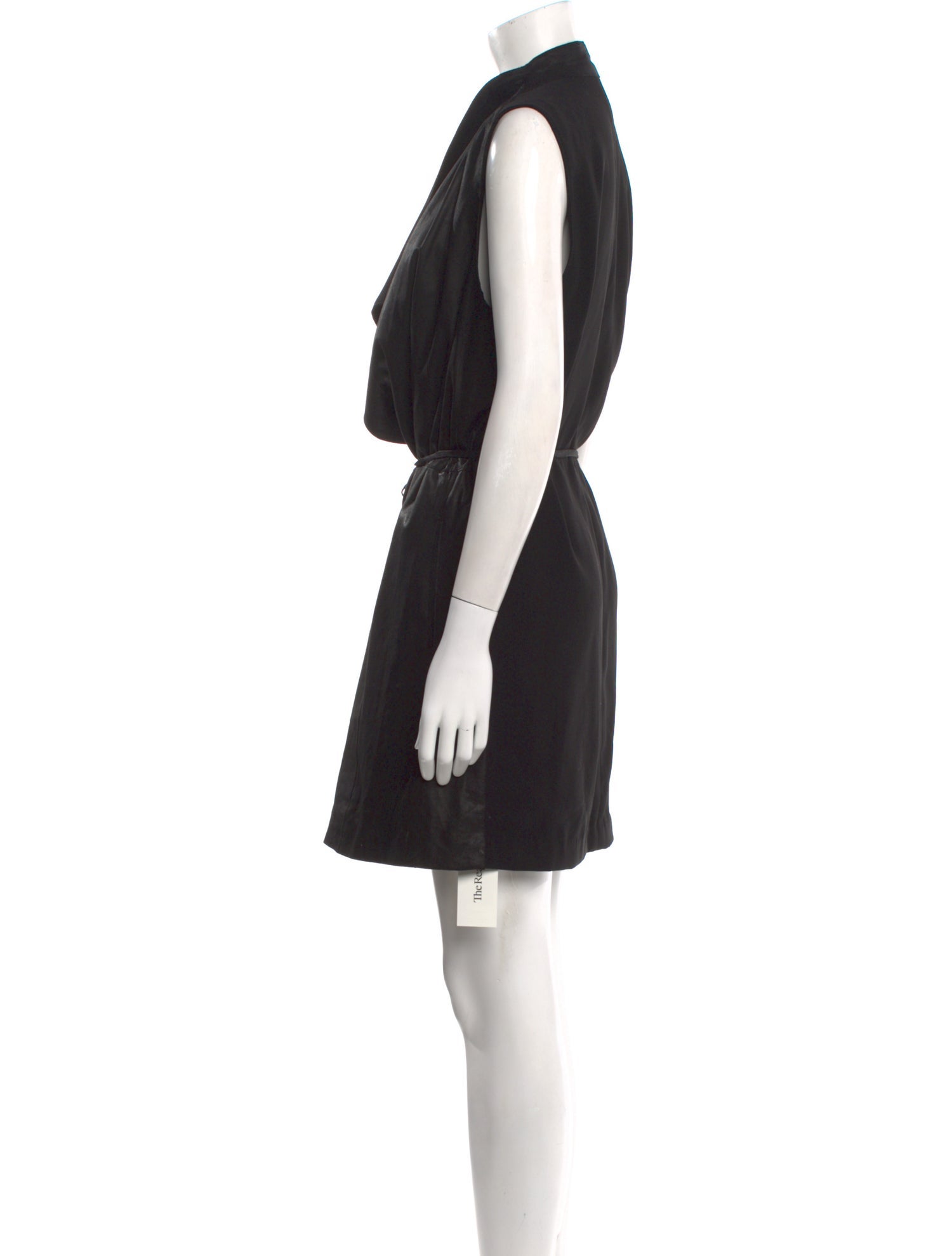 Vince Leather Mini Dress