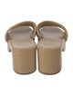Vince Leather Slides