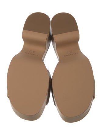 Vince Leather Slides