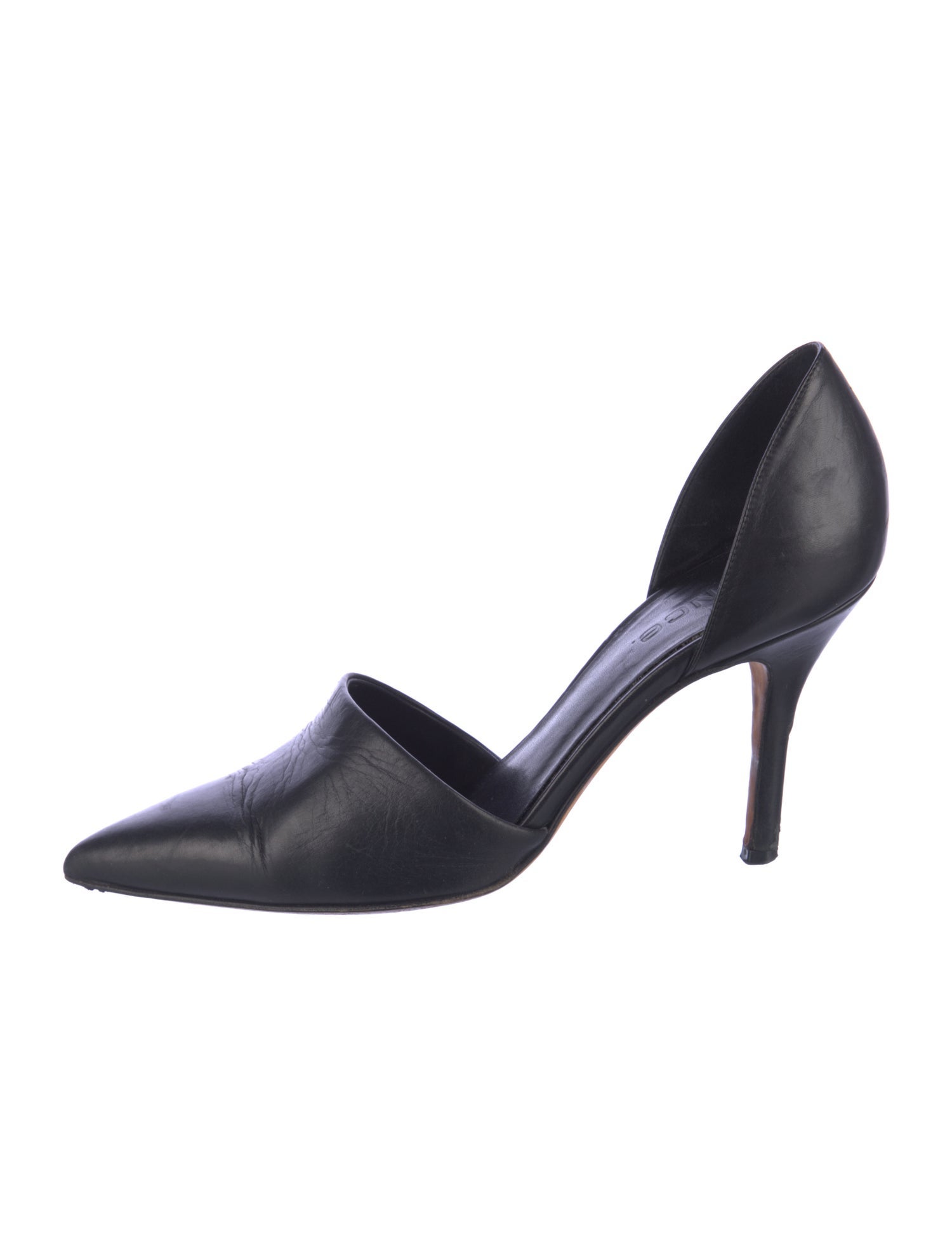 Vince Leather D'Orsay Pumps