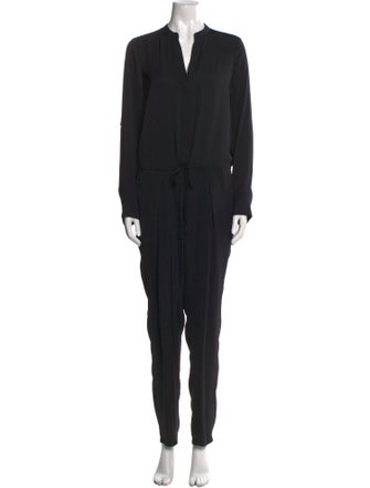 Vince V-Neck Jumpsuit