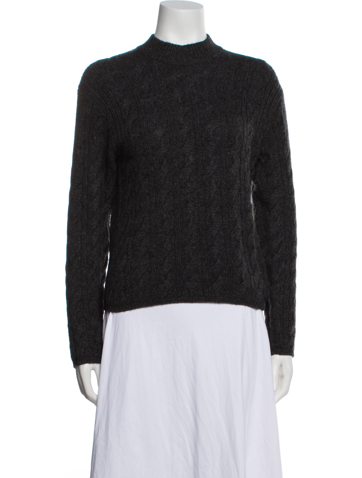 Vince Wool Mock Neck Sweater