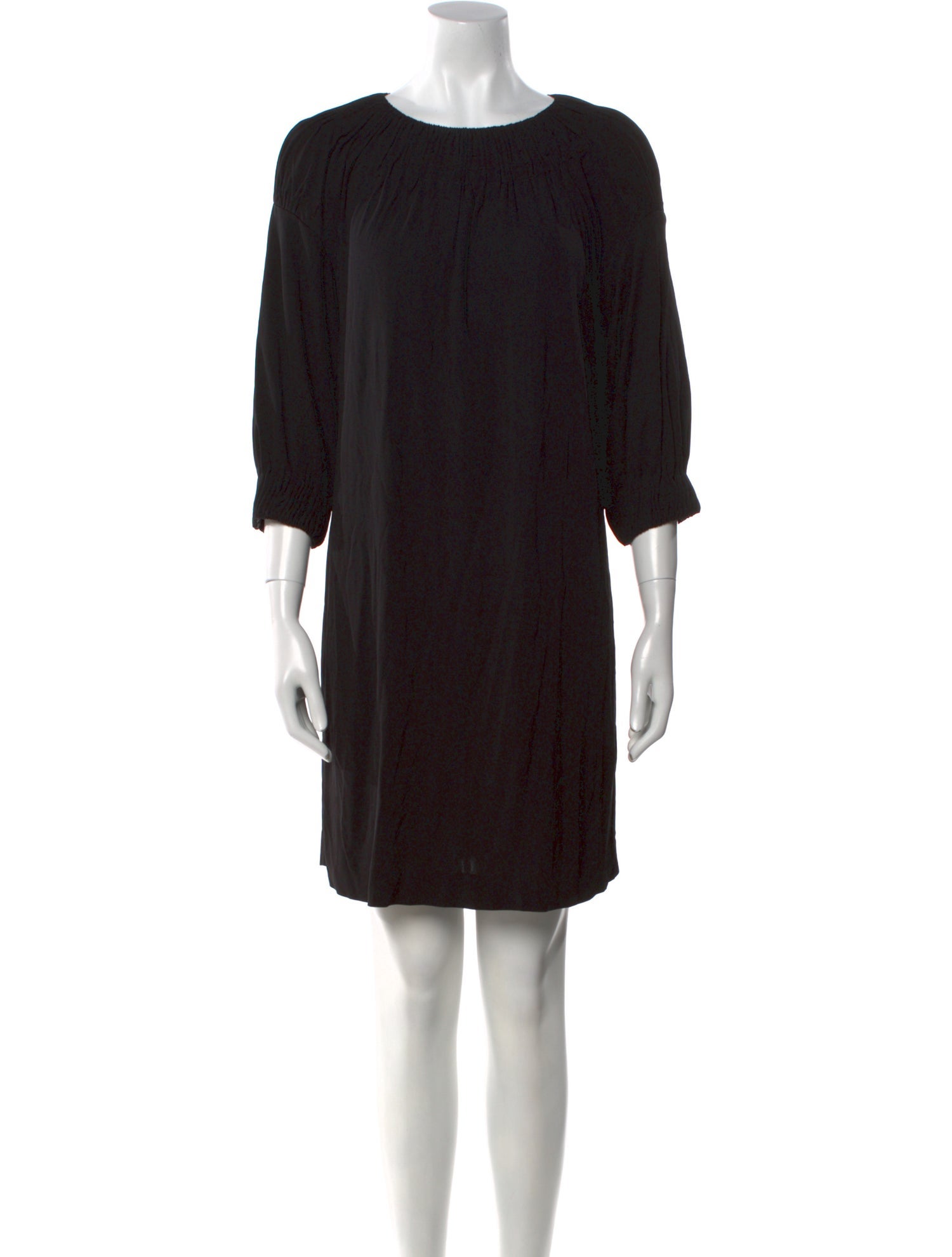 Vince Scoop Neck Mini Dress