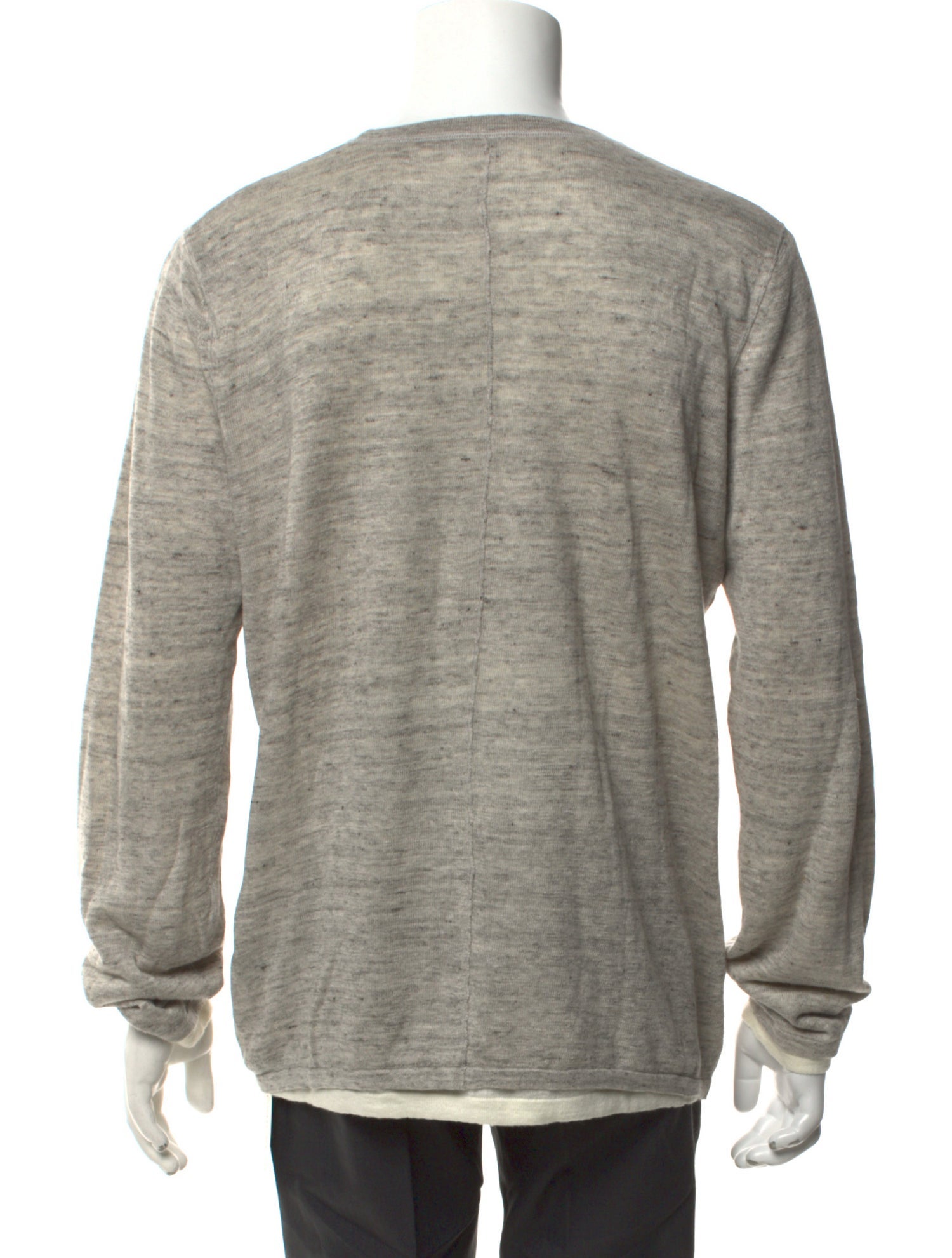 Vince Linen Crew Neck Pullover