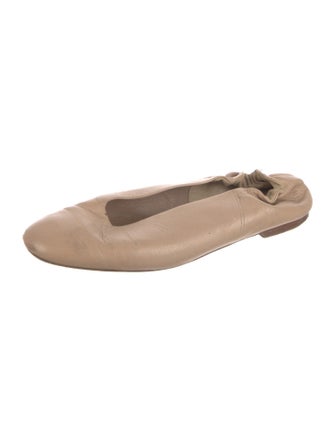 Vince Leather Ballet Flats