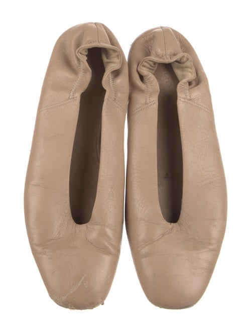 Vince Leather Ballet Flats