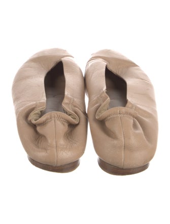 Vince Leather Ballet Flats