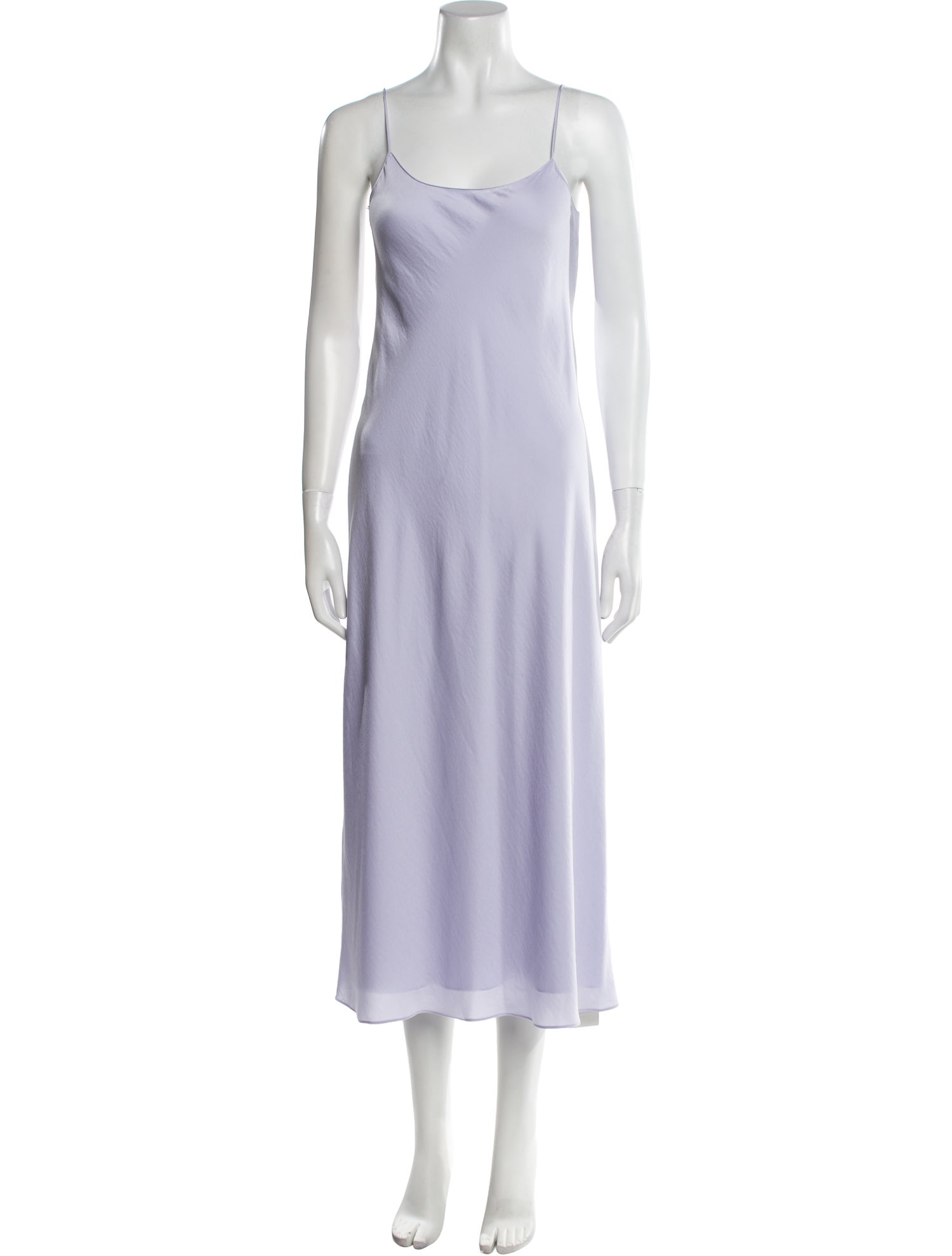 Vince Scoop Neck Long Dress