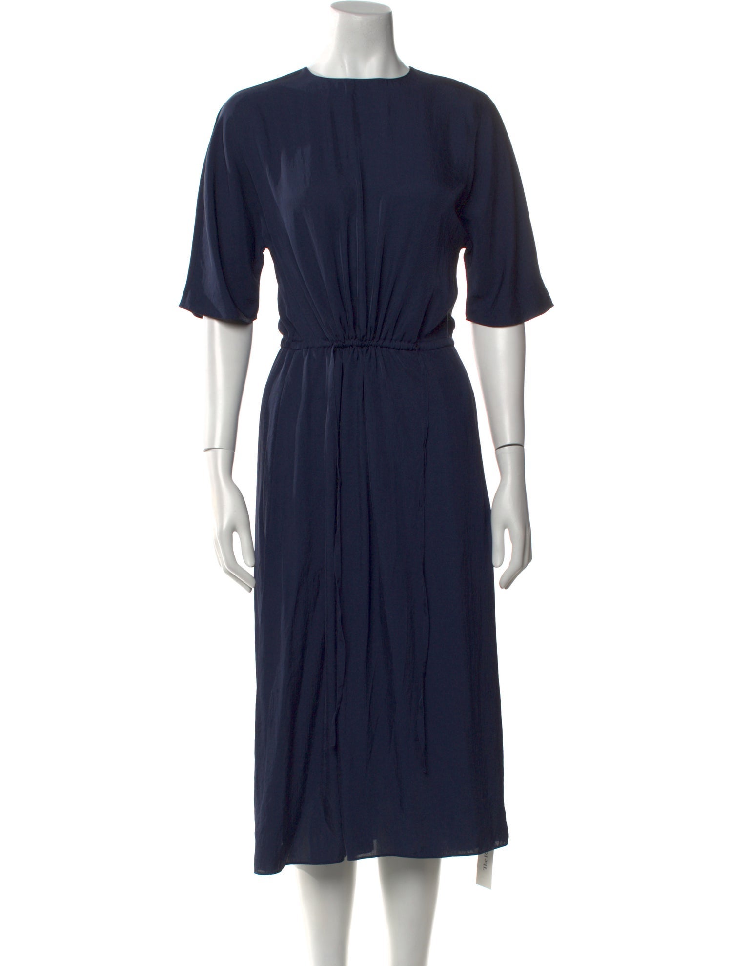 Vince Crew Neck Midi Length Dress