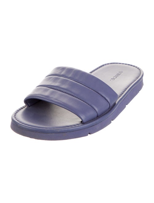 Vince Leather Slides