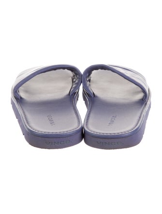 Vince Leather Slides