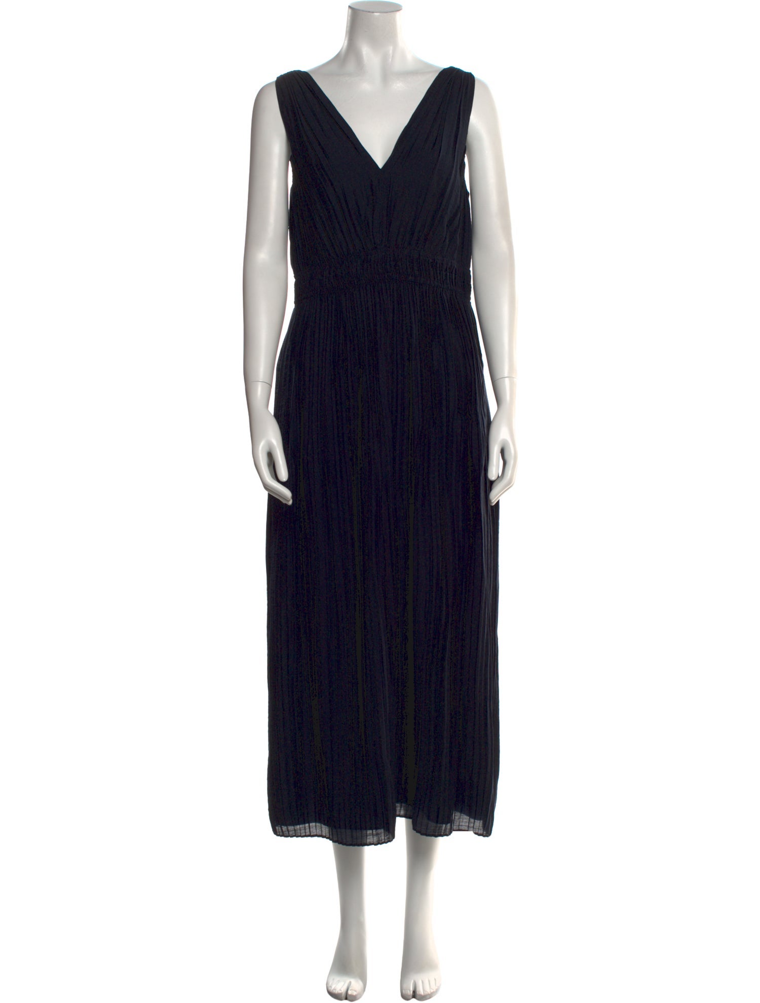Vince V-Neck Long Dress