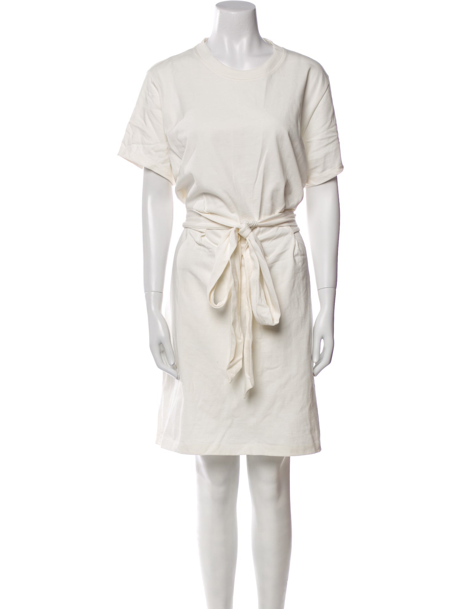 Vince Crew Neck Knee-Length Dress