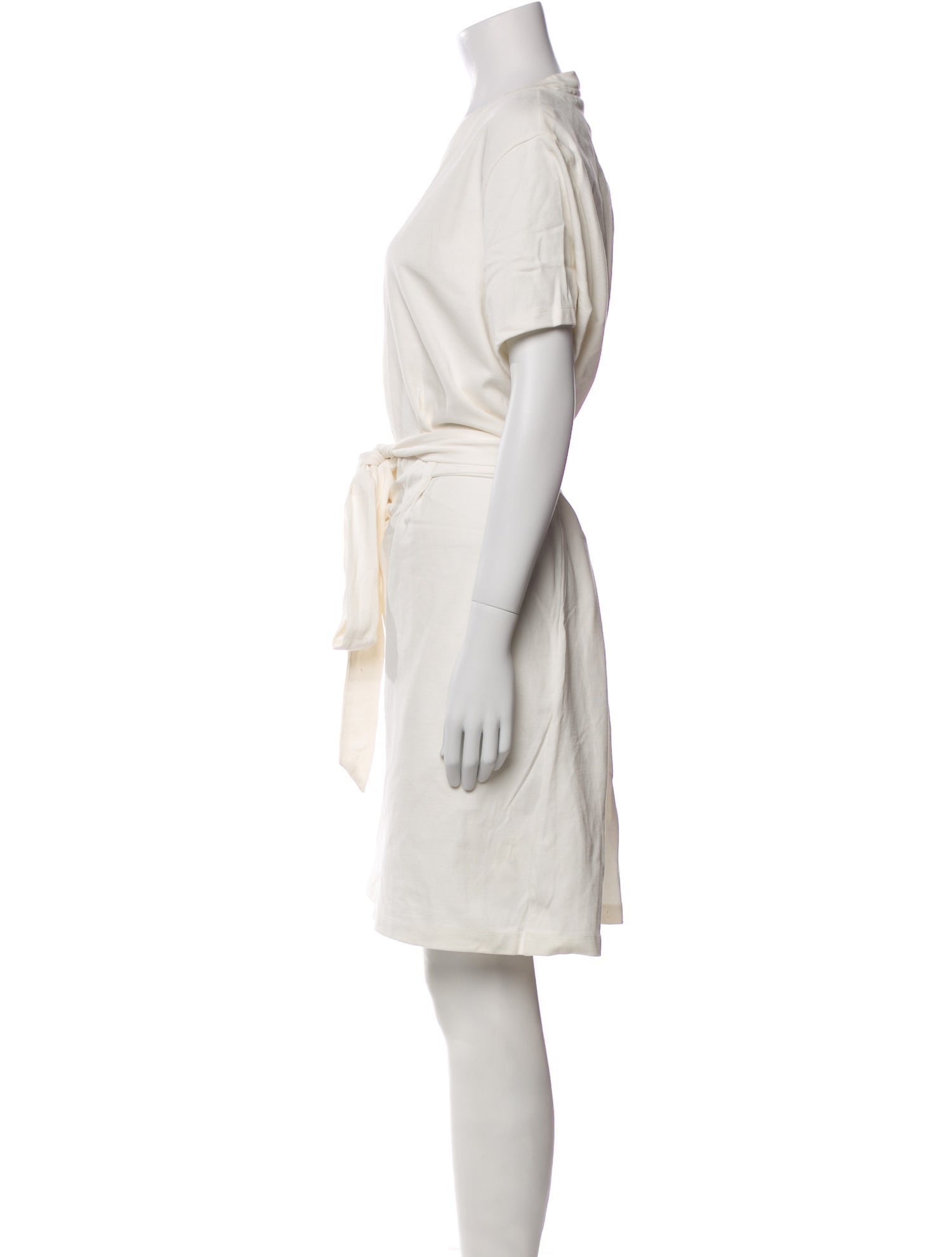 Vince Crew Neck Knee-Length Dress