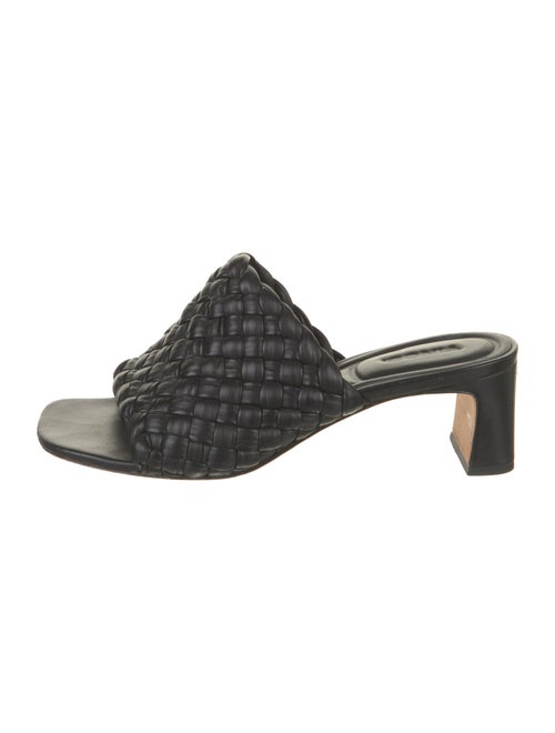 Vince Leather Slides