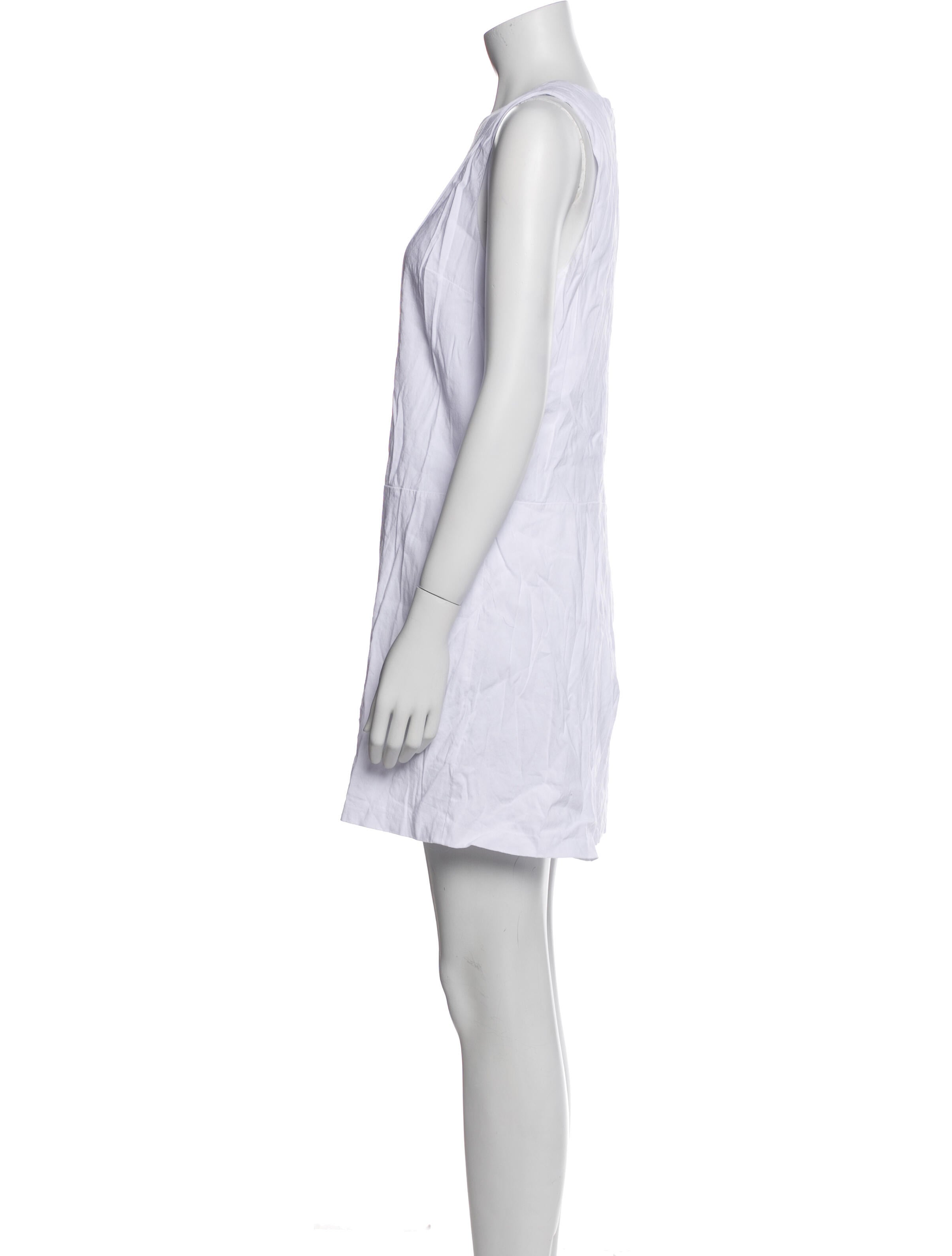 Vince Linen Crew Neck Romper