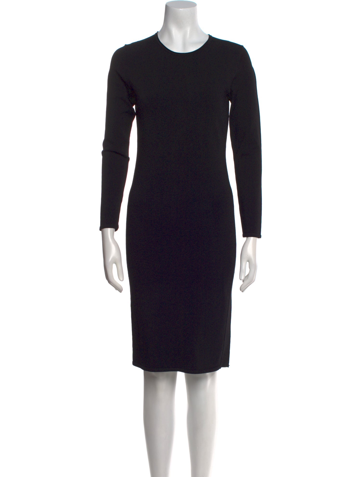 Vince Crew Neck Knee-Length Dress