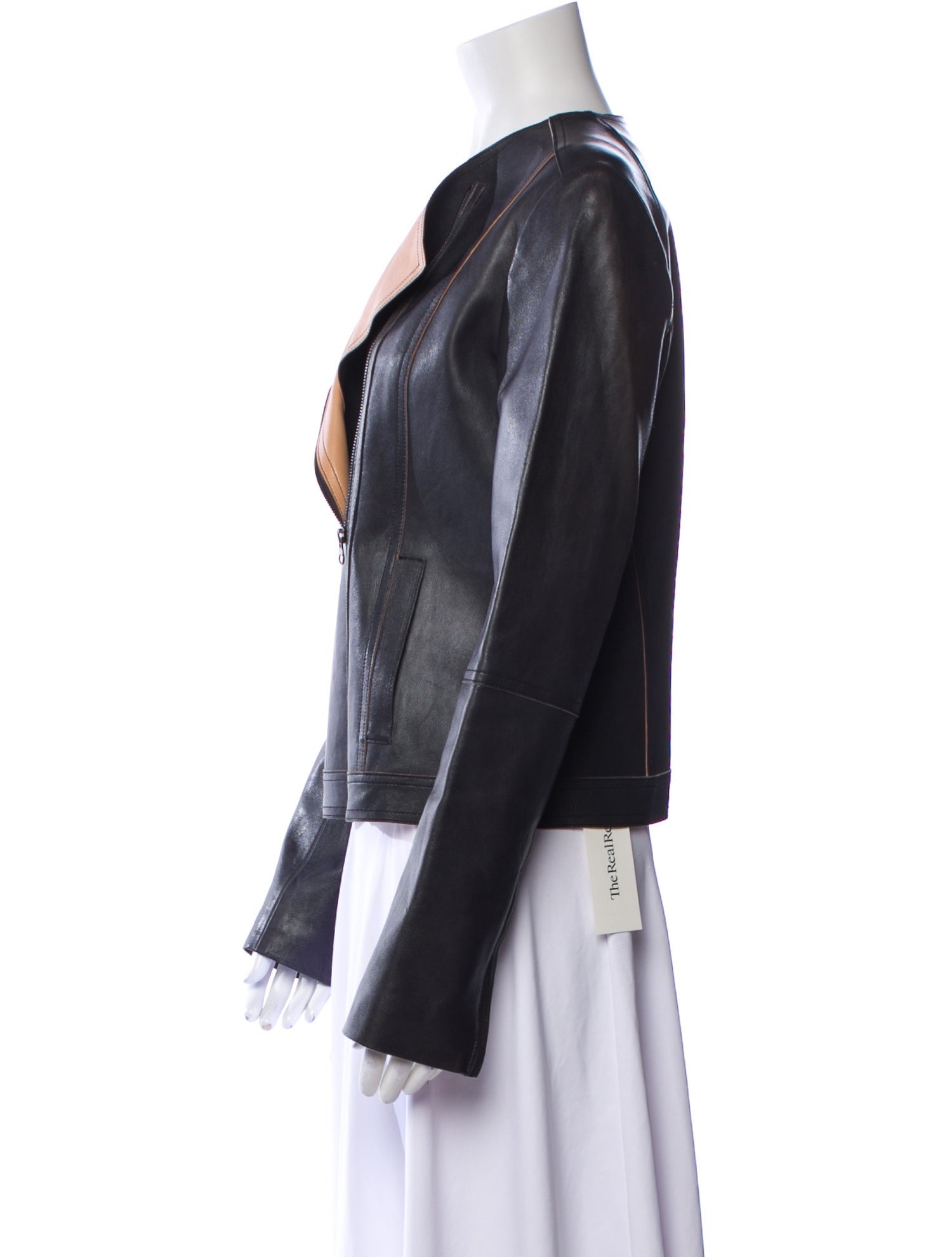 Vince Leather Biker Jacket