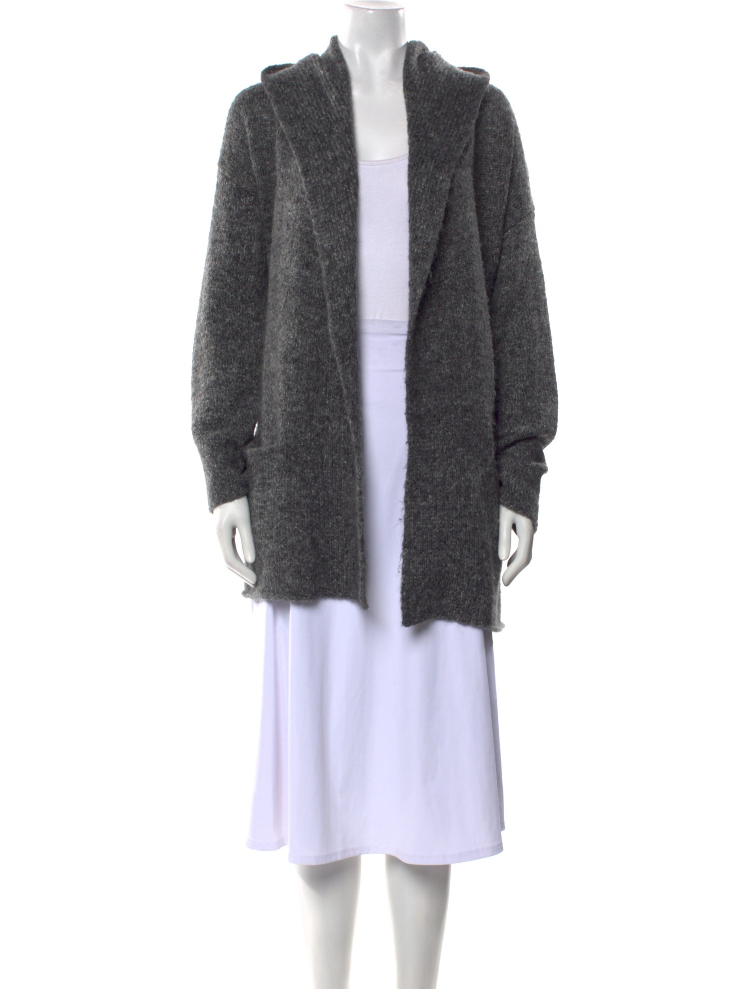 Vince Merino Wool Open Front Sweater