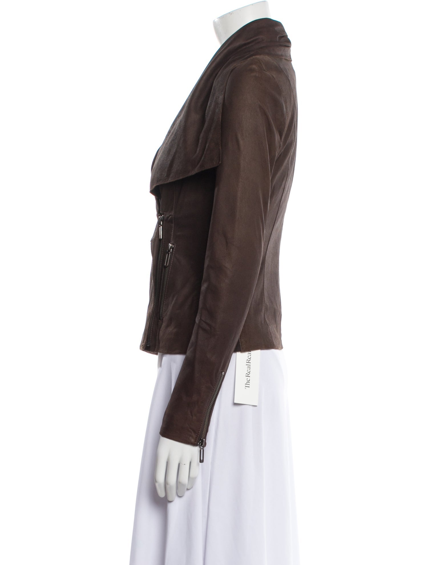 Vince Leather Biker Jacket