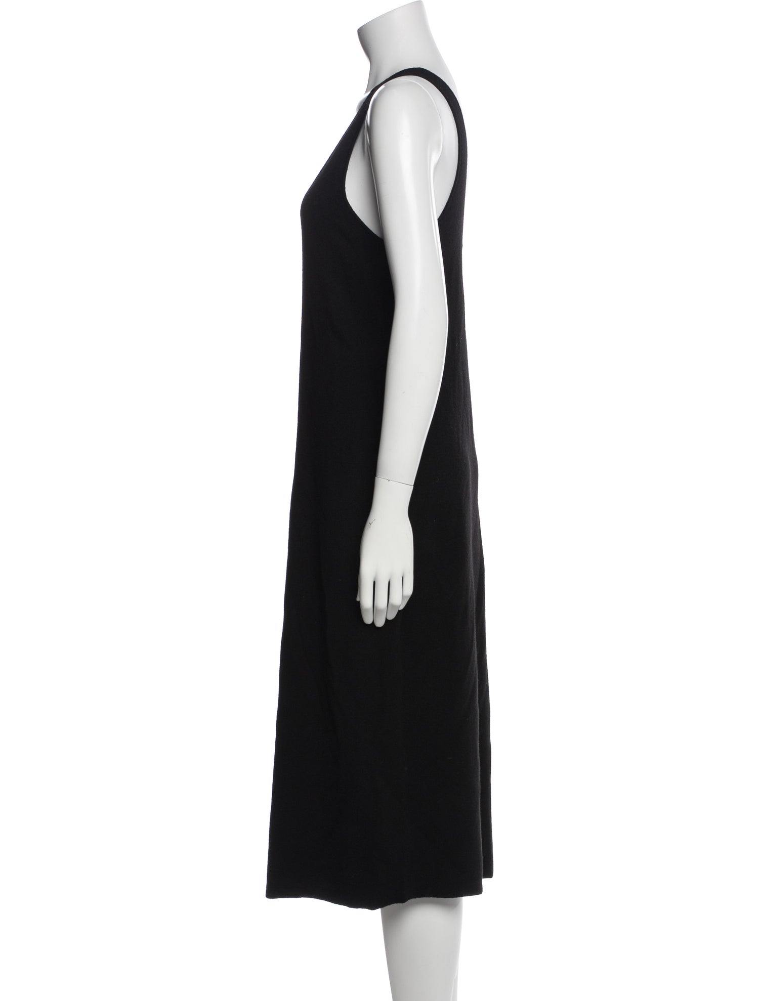 Vince Square Neckline Midi Length Dress