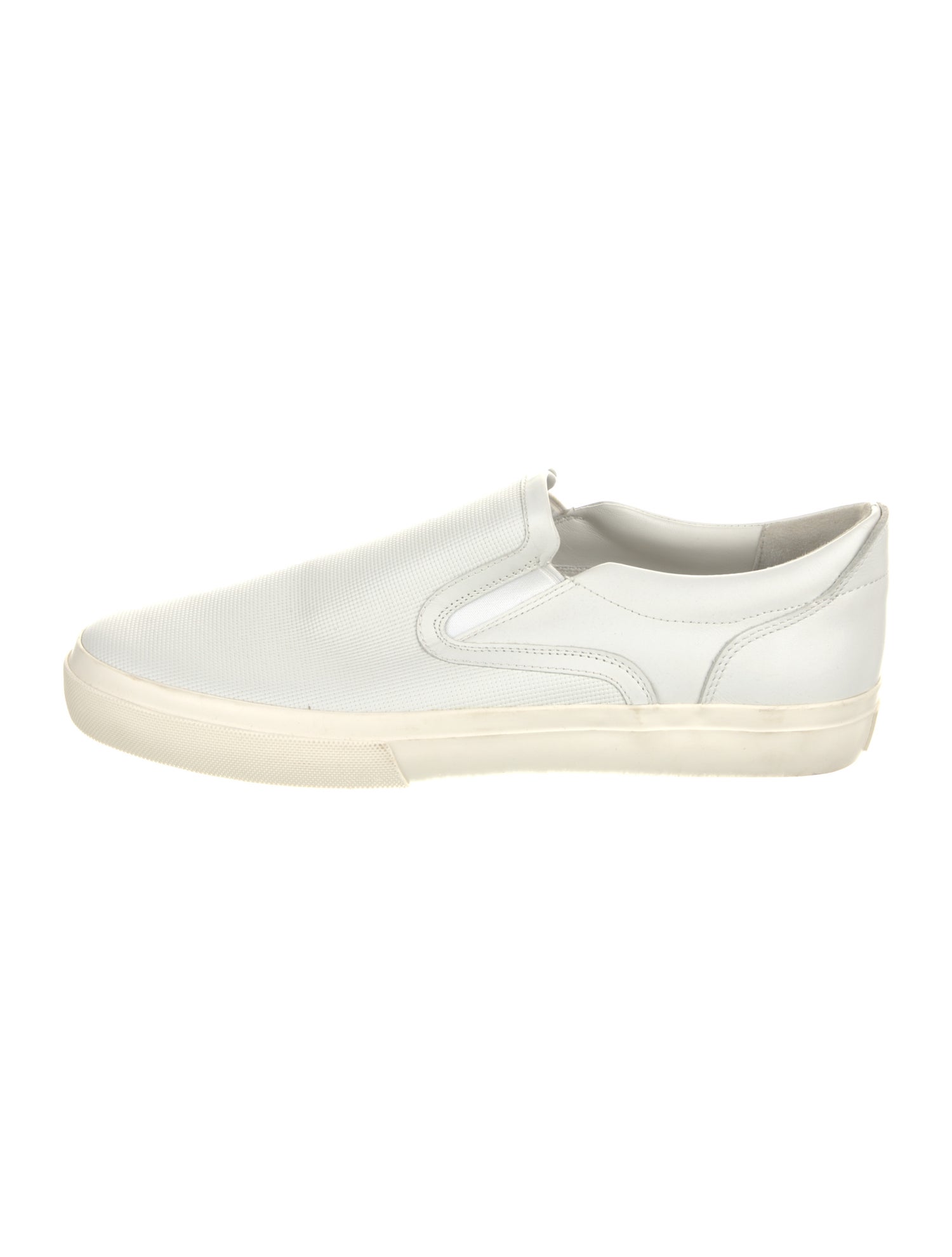 Vince Leather Printed Sneakers