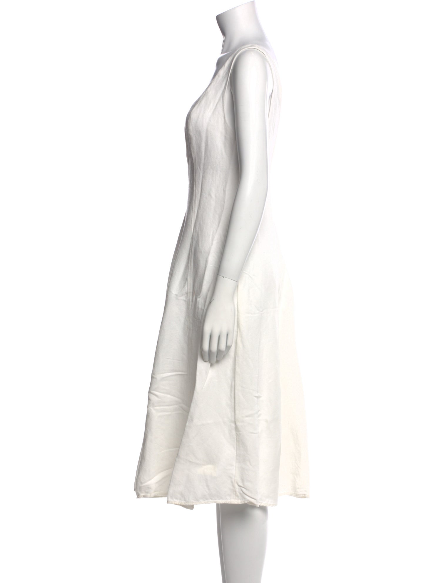 Vince Linen Midi Length Dress
