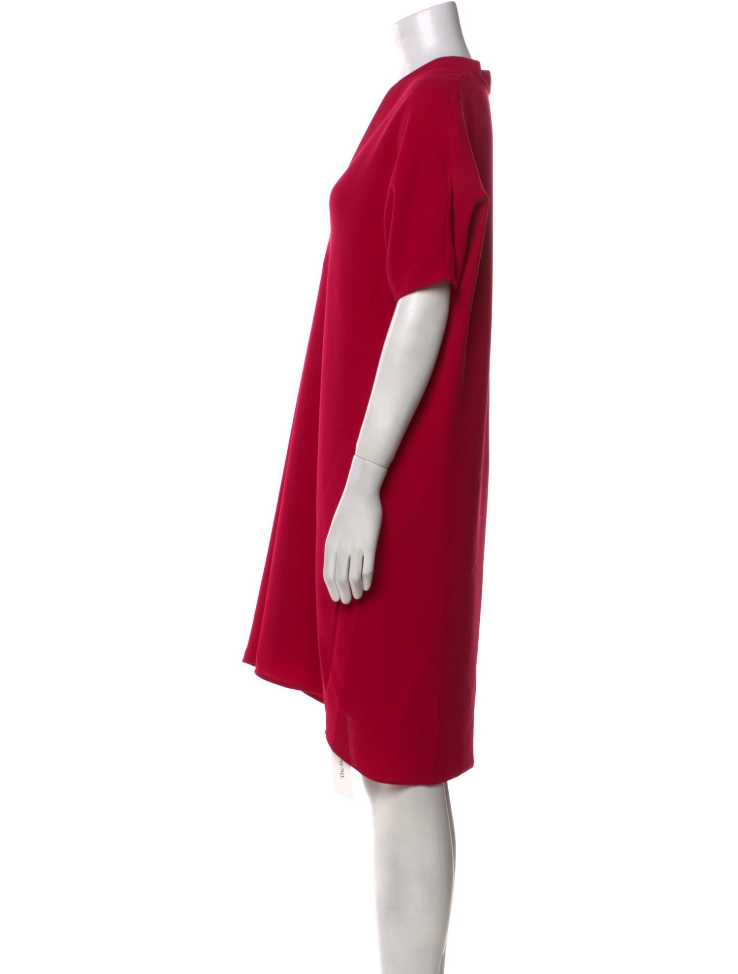 Vince V-Neck Knee-Length Dress