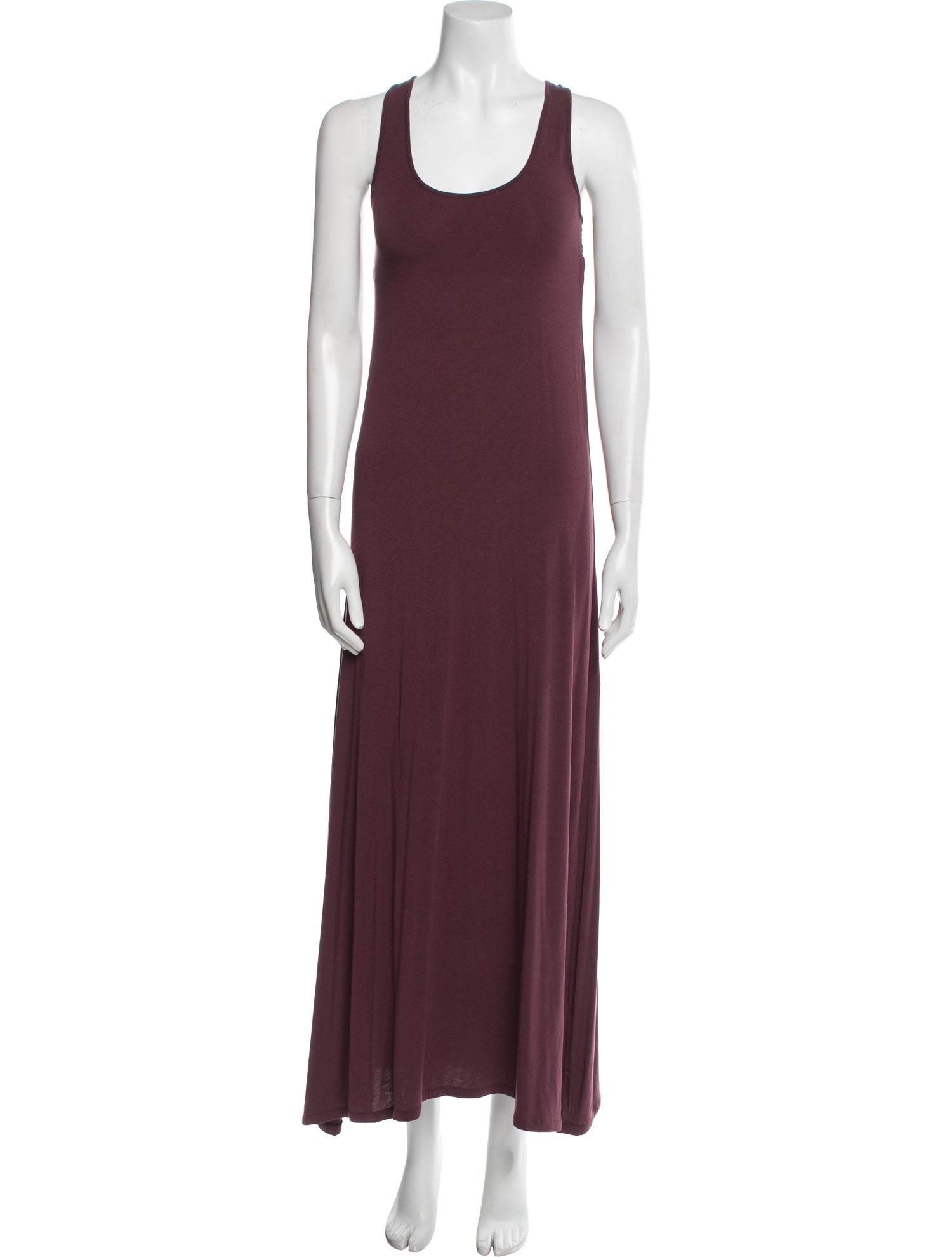 Vince Scoop Neck Long Dress