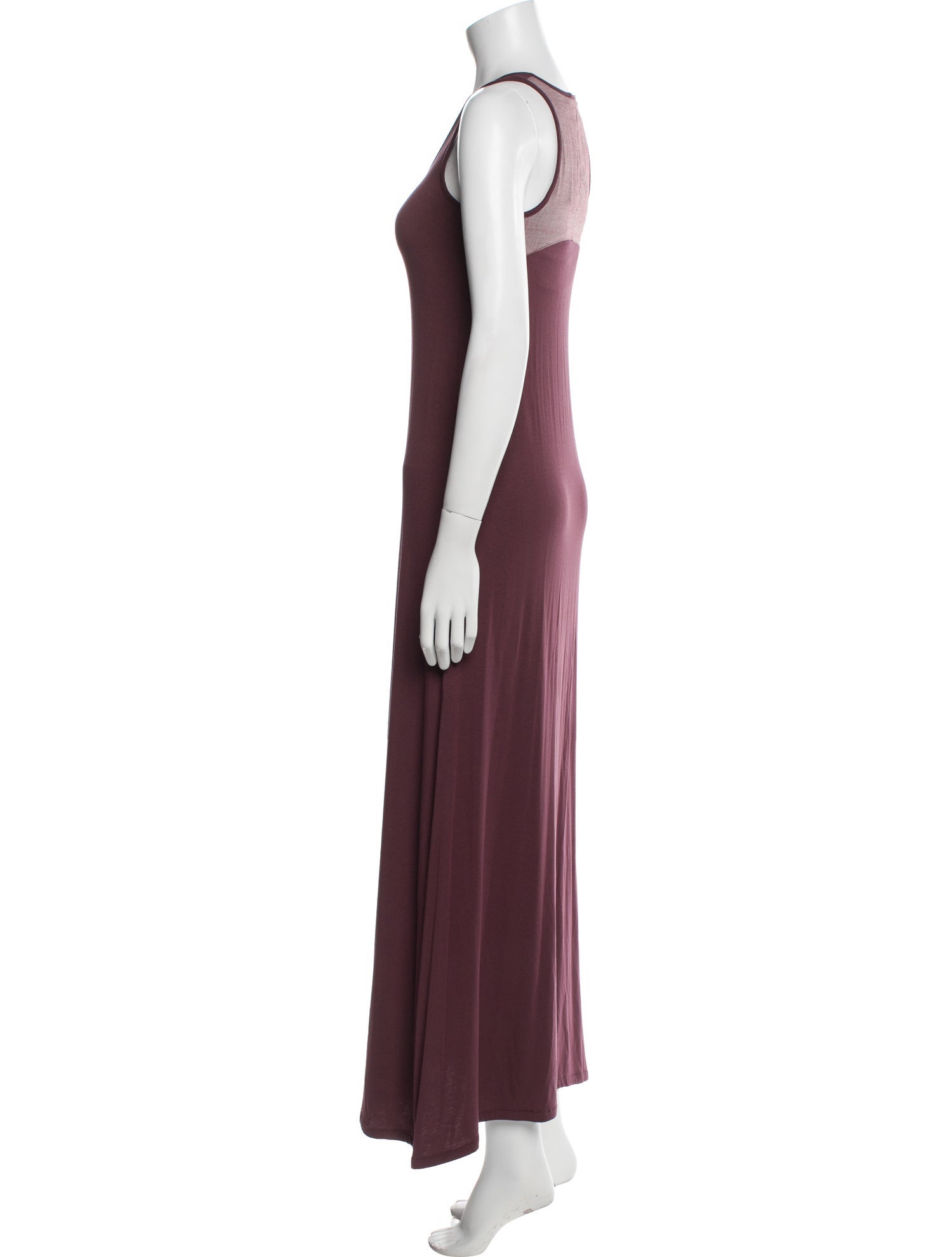 Vince Scoop Neck Long Dress