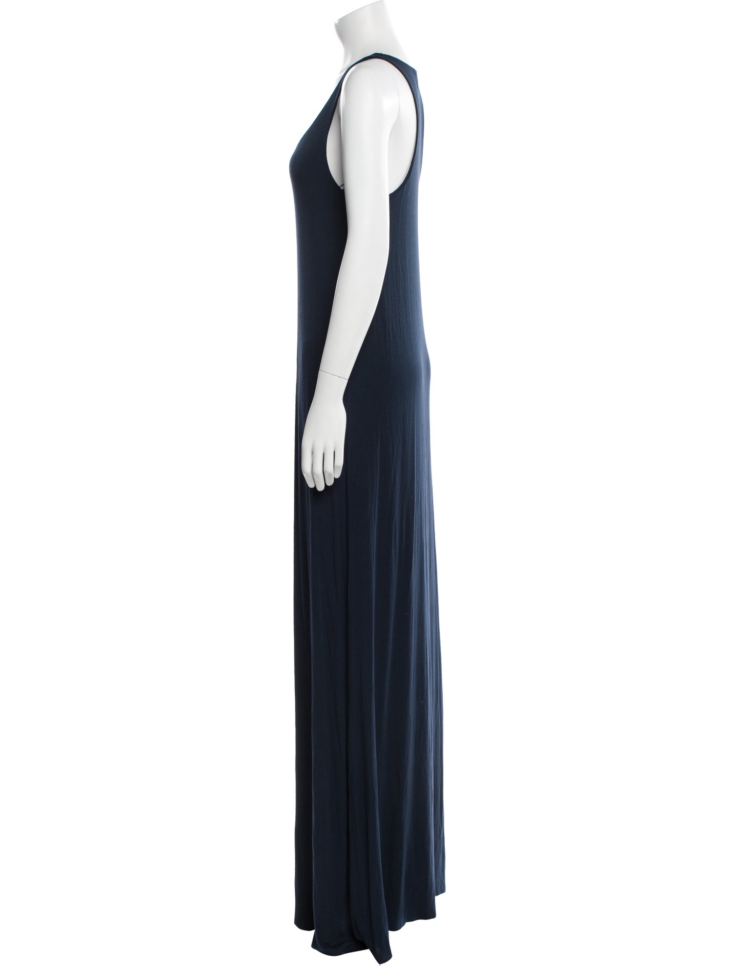 Vince Scoop Neck Long Dress