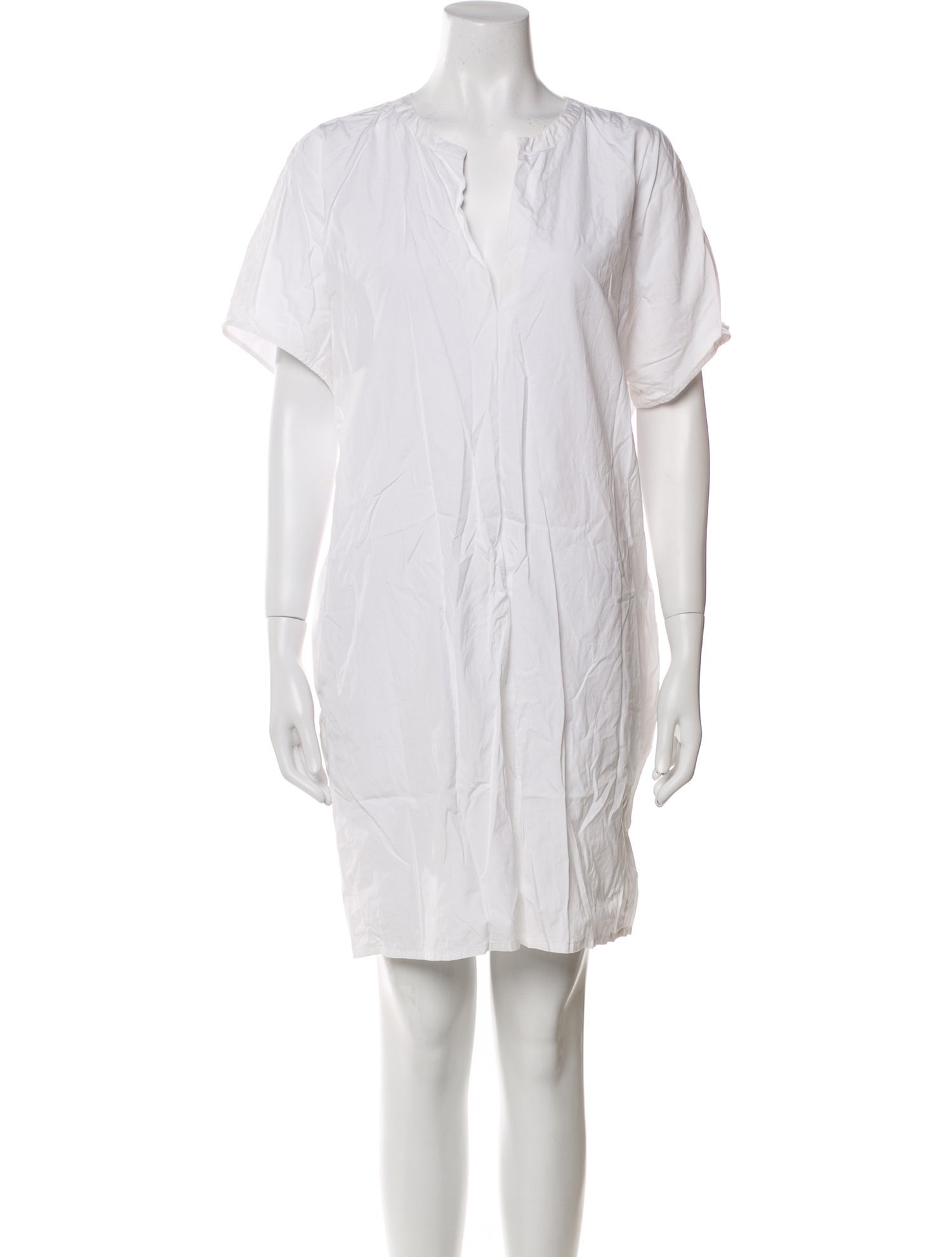 Vince V-Neck Mini Dress