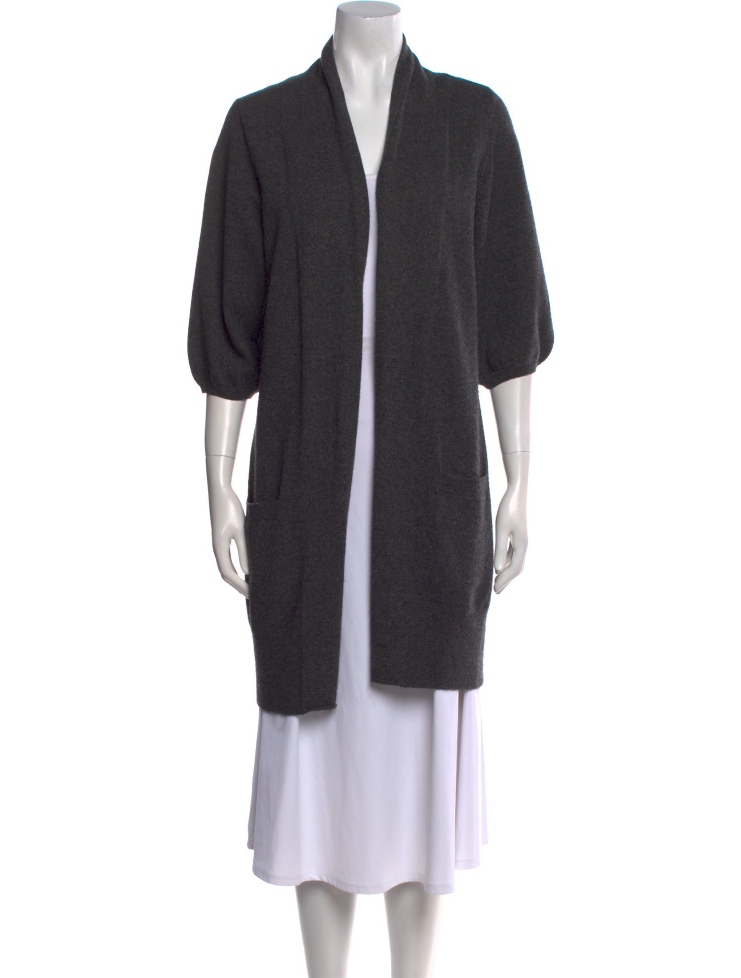 Vince Cashmere Open Front Sweater