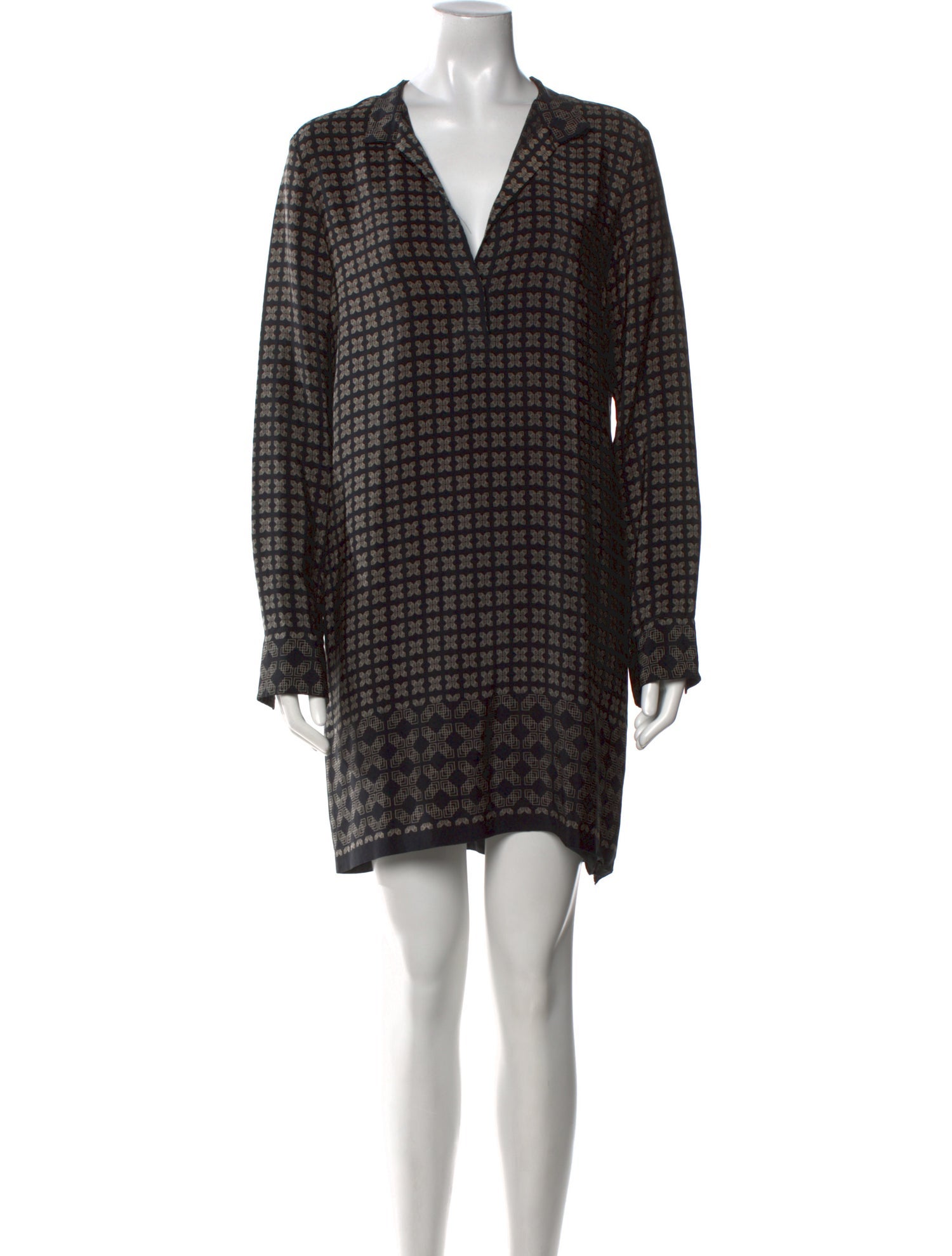 Vince Silk Mini Dress