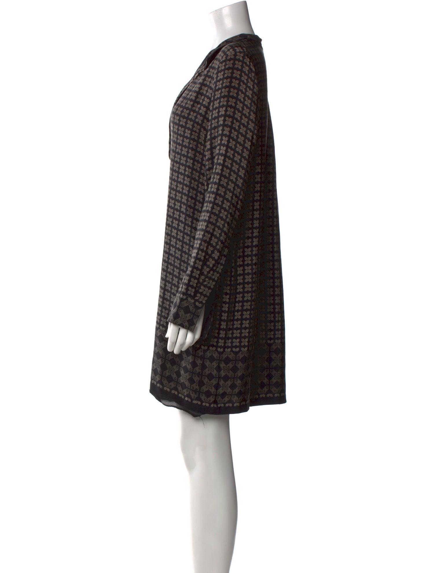 Vince Silk Mini Dress