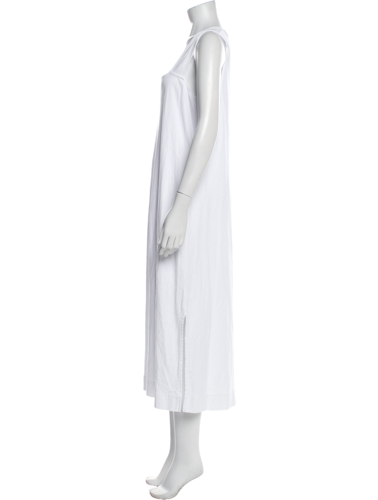 Vince Square Neckline Long Dress