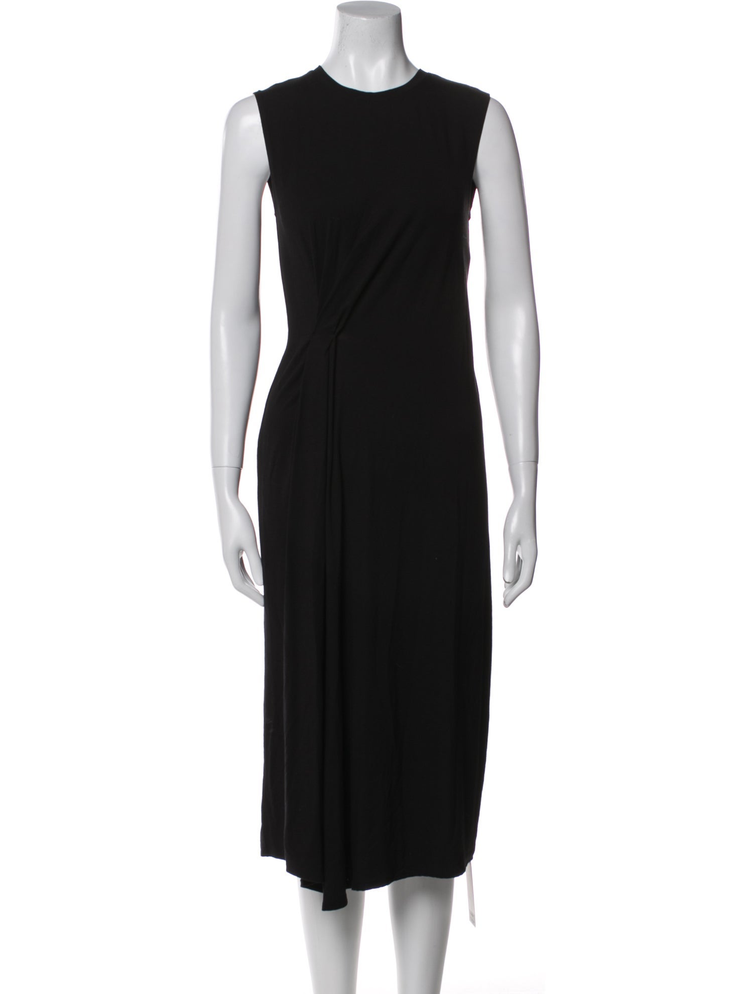 Vince Crew Neck Midi Length Dress